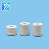 Manufacturer Customerization Wear-Resistant Anti-Corrosion High Temperature Hot-Treatment MGO Magnesium Oxide Round Single-Bore Magnesia Ceramic Rings Washers