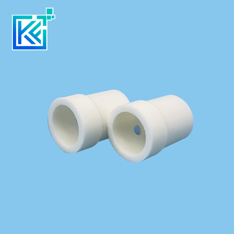 Manufacturer Customization Wear-Resistant Anti-Corrosion Insulator Heat-Treatment Refractory Macor Industrial Ceramic Structure Parts Nozzle Bushing