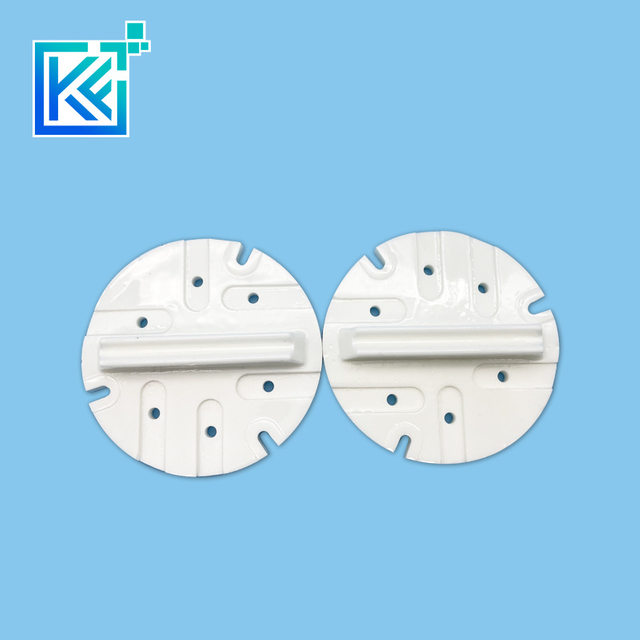 Manufacturer Customerization High Temperature Resistance Wear-Resistant Corrision-Resistance Alumina Ceramic Disc Filter and Flange Blind Plate