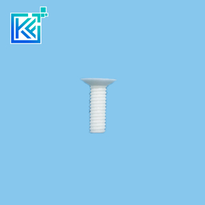 Manufacturer Customerization Wear-Resistant Anti-Corrosion High Temperature Insulator Heat-Dissipation Sintering Zirconia Ceramic Mechanical Fasteners Screws