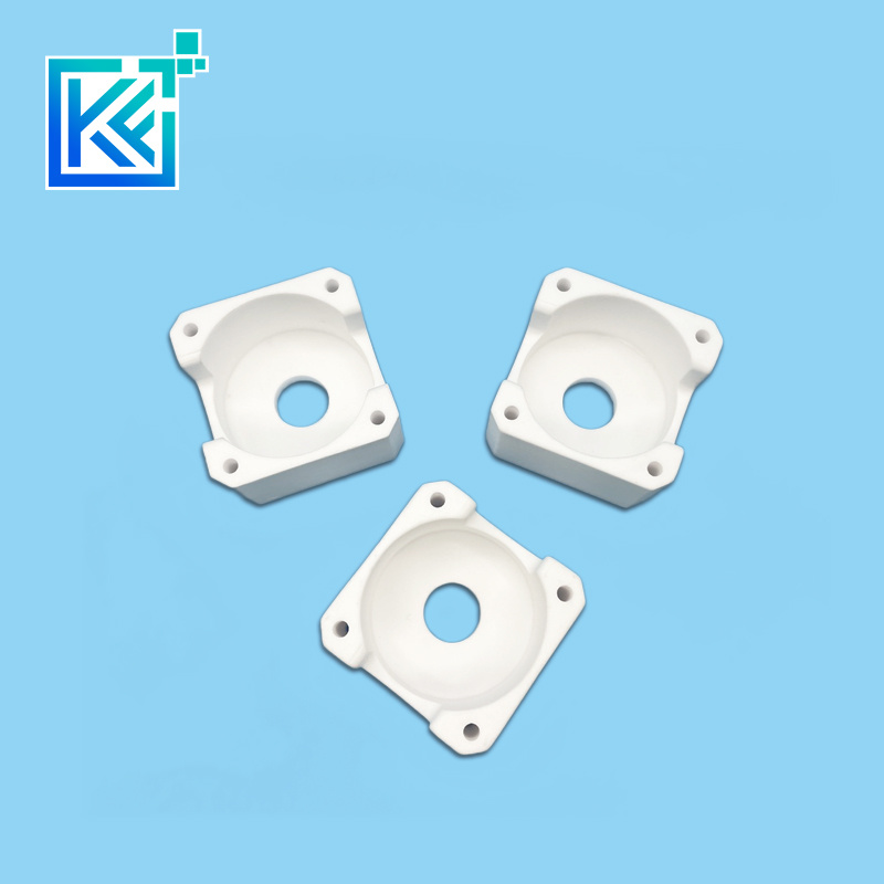 Manufacturer Precision Customerization Refractory High Temperature and Corrosion Resistant Zirconia Ceramic Flange