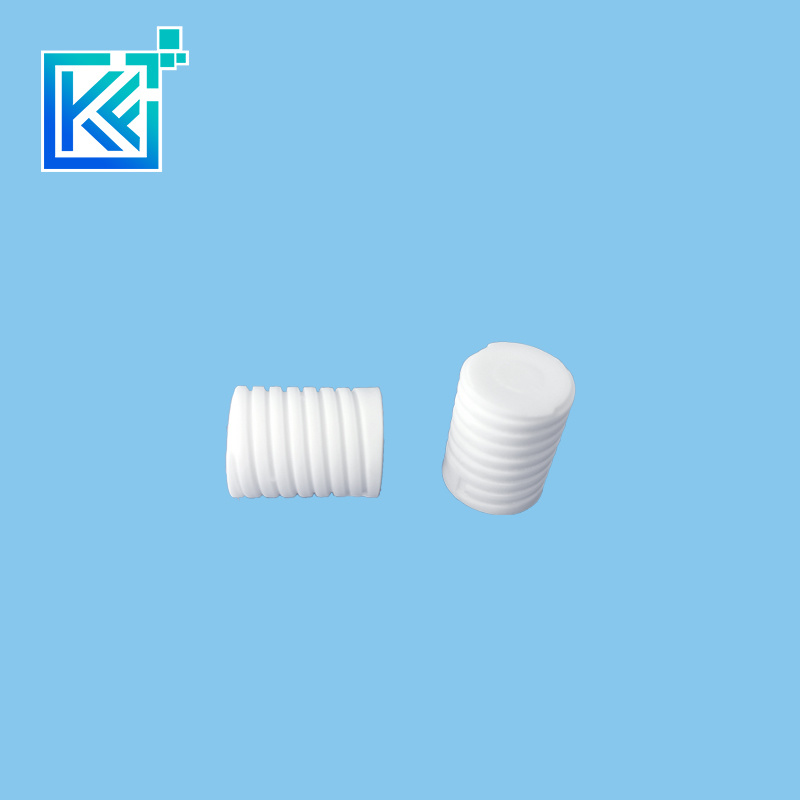 Manufacturer Customization Wear-Resistant Anti-Corrosion Heat-Dissipation Sintering MGO Magnesia Industrial Ceramic Hollow Fastners Screws