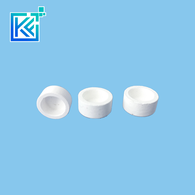 Manufacturer Customization Wear-Resistant Anti-Corrosion Heat-Dissipation MGO Magnesium Sintering Cylindrical Magnesia Ceramic Crucibles Saggers