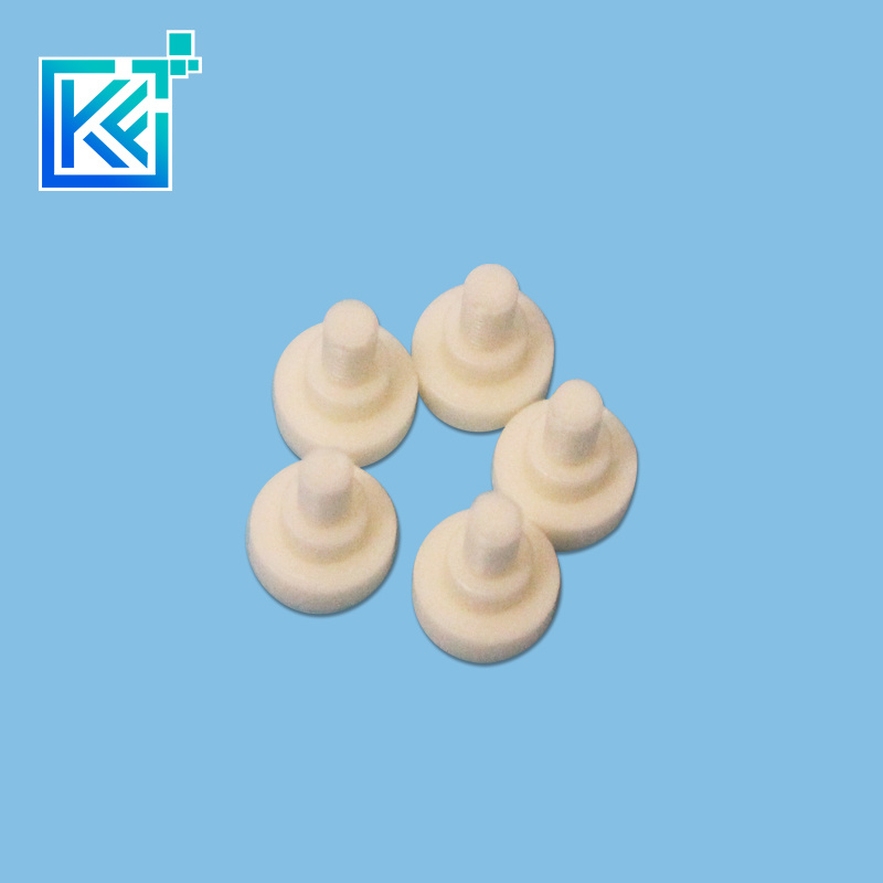 Manufacturer Customization Wear-Resistant High Temperature Anti-Corrosion Insulation Heat-Treatment Refractory Round Head Macor Ceramic Screws Fasteners