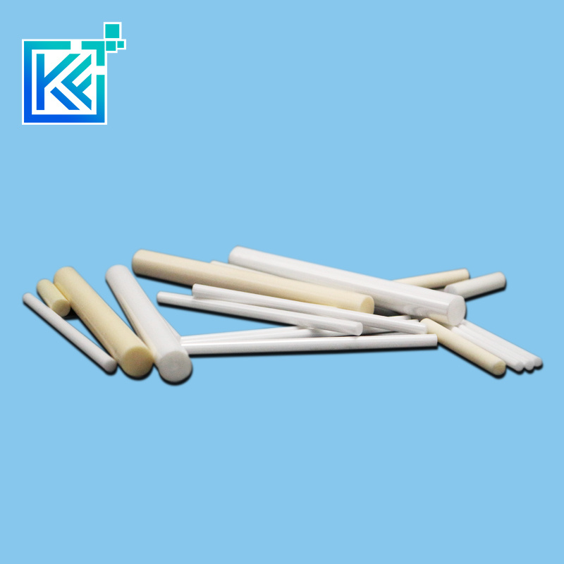 Manufacturer Customerization Wear-Resistant Anti-Corrosion High Temperature Heat-Treatment Refractory Round Cylindrical Zirconia Ceramic Sticks Rods