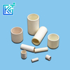 Manufacturer Customerization Wear-Resistant Anti-Corrosion High Temperature Hot Heat-Treatment Insulation Evaporation Cylindrical Alumina Ceramic Crucibles