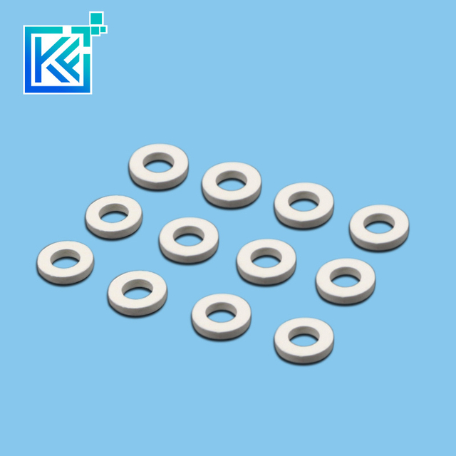 Manufacturer Customerization Wear-Resistant Anti-Corrosion High Temperature Insulation Heat-Treatment Zirconium Oxide Round Zirconia Ceramic Bearing Rings