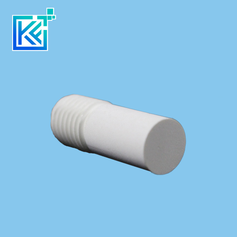 Manufacturer Customization Refactory Wear-Resistant Anti-Corrosion Insulation Heat-Treatment Sintering Alumina Ceramic Mechanical Fasteners Screws