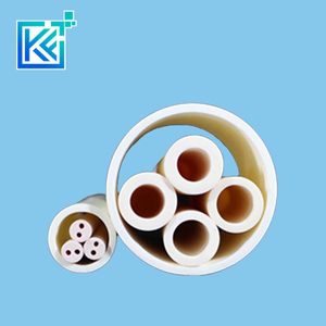 Manufacturer Customization Wear-Resistant Anti-Corrosion Insulation Heat-Treatment Sintering Refractory Multi-Bore Boron Nitride Ceramic Pipes Tubes