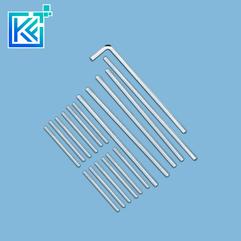 Manufacturer Customerization Round Wear-Resistant Anti-Corrosion High Temperature Heat-Treatmen Sintering Insulation Short Quartz Glass Sticks Rods