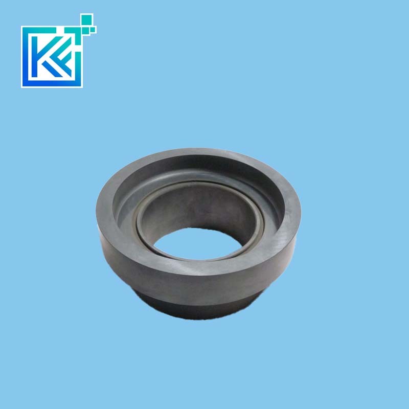 Manufacturer Customization Wear-Resistant Anti-Corrosion Insulation Heat-Treatment Structure Silicon Carbide Industrial Ceramic Mechanical Flange