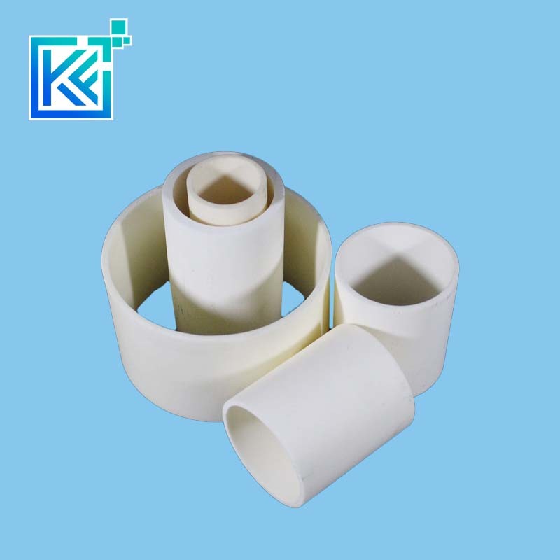 Manufacturer Customerization Wear-Resistant Anti-Corrosion High Temperature Heat-Treatment Sintering Single-Bore Round Alumina Ceramic Furnace Pipes Tubes