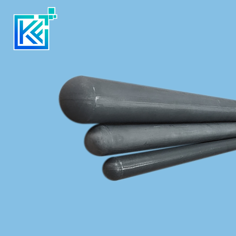 Manufacturer Precision Customerization High Temperature Resistance Thermal Shock Resistance Low-Pressure Casting Silicon Carbide Protection Tube