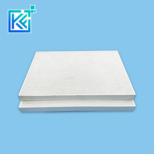 Manufacturer Customization Wear-Resistant Anti-Corrosion Heat-Dissipation Insulator Adsorption Square Alumina industrial Ceramic Honeycom Filter