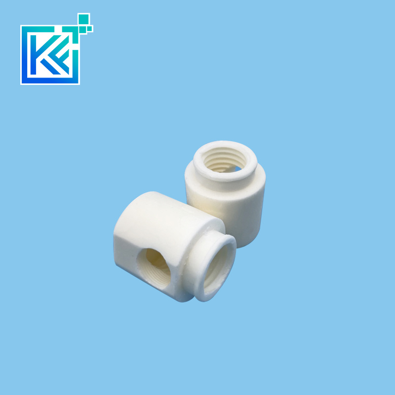 Manufacturer Customization Wear-Resistant Anti-Corrosion Insulator Heat-Treatment Mechanical Alumina Ceramic Structure Parts Tubes Nozzles Bushing