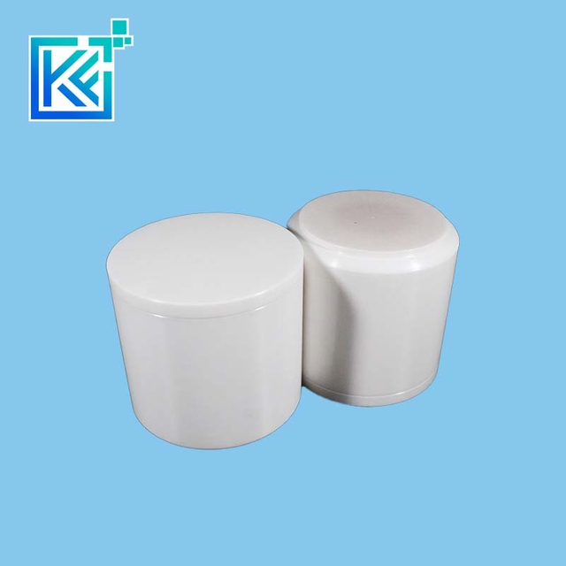 Manufacturer Customerization Wear-Resistant Anti-Corrosion High Temperature Refractory Insulation Cylindrical Alumina Ceramic Tanks Jars with Cover