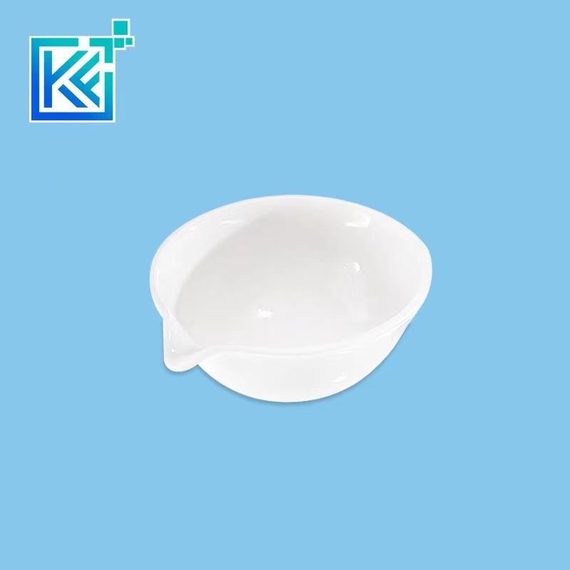 Manufacturer Precision Customerization High Temperature Resistance Thermally Shock-Resistant Corrosion Resistance Evaporating Dishes with Lip, Standard Form