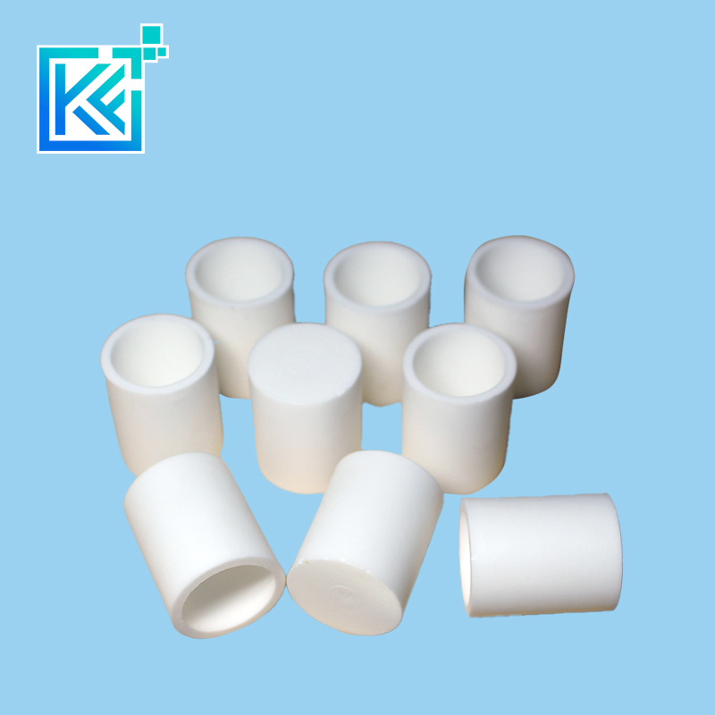 Manufacturer Customerization Wear-Resistant Anti-Corrosion High Temperature Heat-Treatment MGO Magnesium Sintering Cylindrical Magnesia Ceramic Crucibles