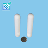 Manufacturer Customization Wear-Resistant Anti-Corrosion Insulation Heat-Treatment Single-Bore Round Head Alumina Ceramic One Head Sealed Pipes Tubes