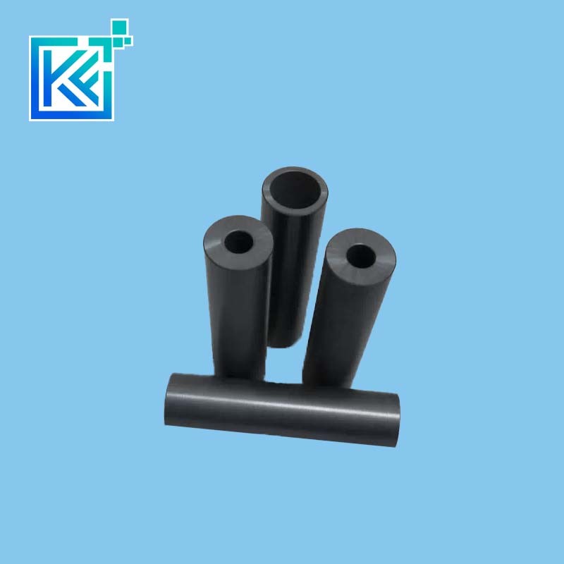 Manufacturer Precision Customization Wear-Resistant Anti-Corrosion Insulation Silicon Nitride Industrial Ceramic Mechanical Tubes Axle Shaft Sleeves