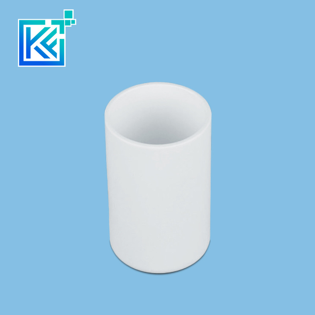 Manufacturer Precision Customerization High Temperature Resistance Anti-Corrosion Chemical-Porcelain Alumina Ceramics Labware Round Cylindrical Crucible