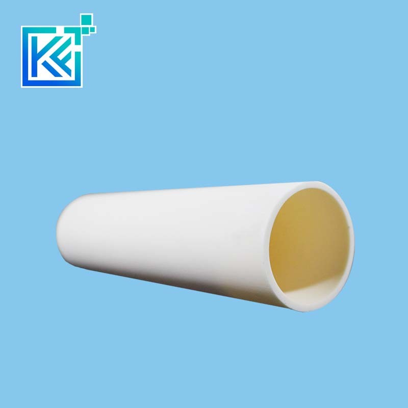 Manufacturer Customerization Wear-Resistant Anti-Corrosion High Temperature Heat-Treatment Sintering Single-Bore Round Alumina Ceramic Furnace Pipes Tubes