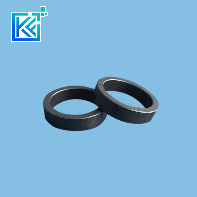 Silicon Carbide Ceramic Mechanical Ring Sealing Ring Highly Aggressive Fluids Insulating Ring with Thermal Conductivity