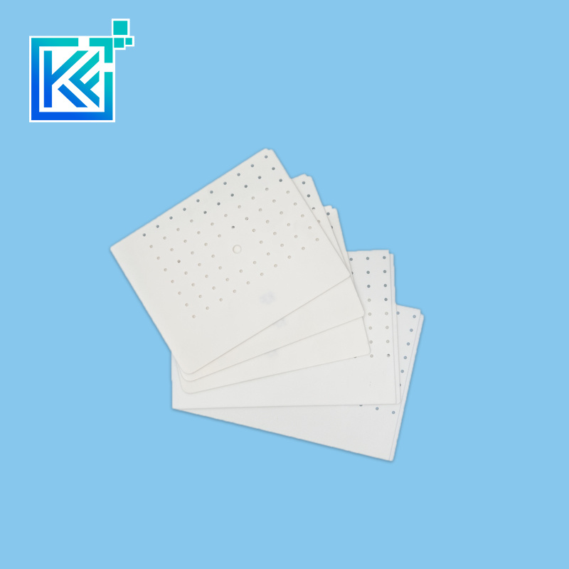 Manufacturer Customization Wear-Resistant Anti-Corrosion Heat-Dissipation Insulator Adsorption Square Alumina Industrial Ceramic Honeycom Filter Plates