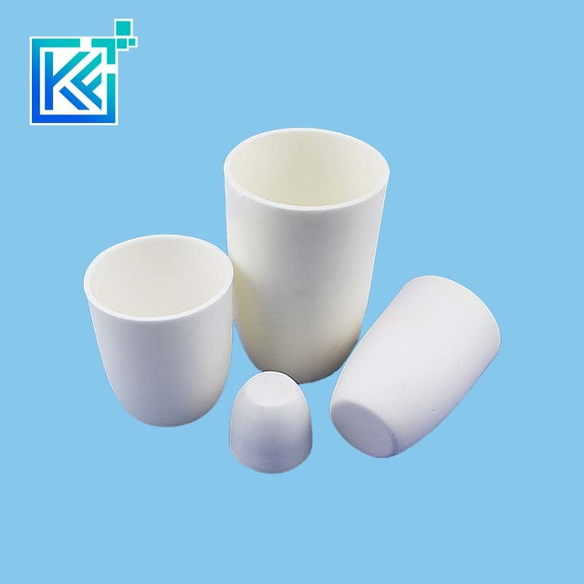 Manufacturer Precision Customerization High Temperature Resistance Thermal Shock Resistance Rose Style Corrosion Resistance Alumina Crucible