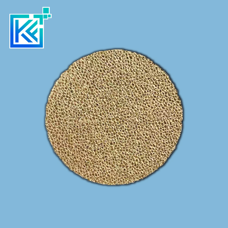 Manufacturer Customerization Wear-Resistant Anti-Corrosion High Temperature Insulation Heat-Treatment Multi-Holes Porous Zirconia Foam Ceramic Filters