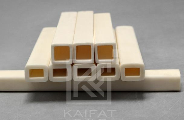 Manufacturer Precision Customerization Square Rectangular Single-Bore Wear-Resistant Anti-Corrosion High Temperature Insulation Alumina Ceramic Tubes Pipes