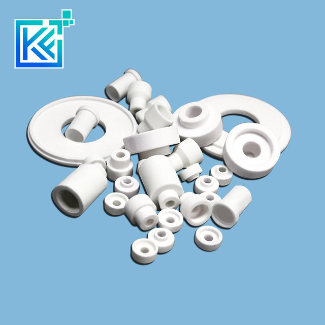 Manufacturer Customerization Wear-Resistant Anti-Corrosion High Temperature Heat-Treatment Aluminium Oxide Round Non-Standard Alumina Ceramic Valve Pipe Tube