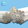 Manufacturer Customerization Wear-Resistant Anti-Corrosion High Temperature Heat-Treatment Magnesium Oxide Round Single-Bore Magnesia Ceramic Pumps Tubes Pipes