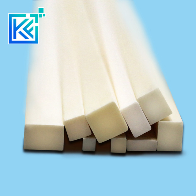 Manufacturer Precision Customerization Square 99% Wear-Resistant Anti-Corrosion Insulation & High Temperature Sintering Alumina Ceramic Bars Rods Sticks