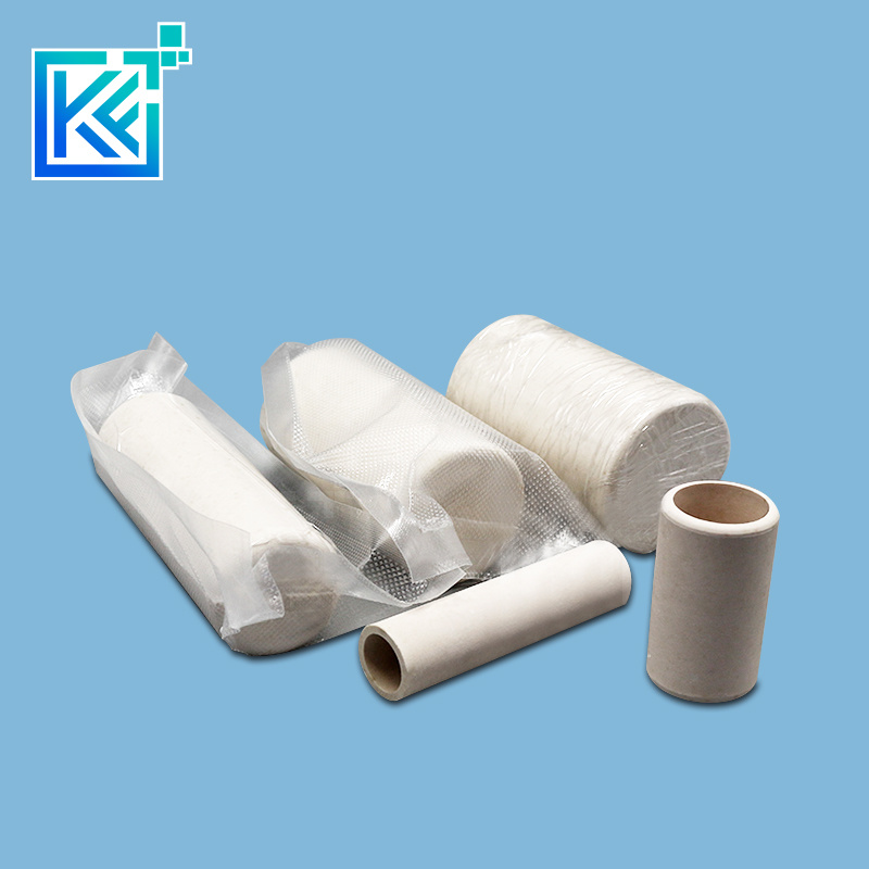 Manufacturer Customerization Wear-Resistant Anti-Corrosion High Temperature Hot-Treatment Calcium Oxide Evaporation Round Cylindrical Calcia Ceramic Crucibles