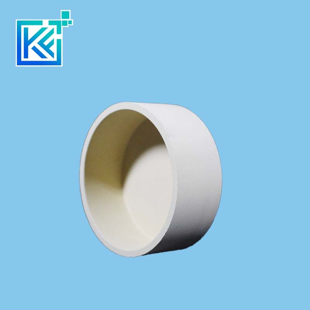 Manufacturer Customization Wear-Resistant High Temperature Resistant Anti-Corrosion Insulation Sintering Cylindrical Boron Nitride Ceramic Crucibles Pans