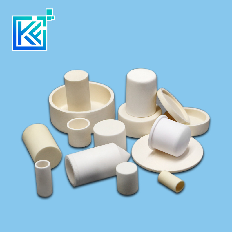 Manufacturer Precision Customerization High Temperature Resistance Anti-Corrosion Chemical-Porcelain Alumina Ceramics Labware Round Cylindrical Crucible