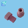 Manufacturer Customization Wear-Resistant Anti-Corrosion Heat-Treatment Insulation Sintering Pink Alumina Industrial Ceramic Mechanical Fasteners Screws