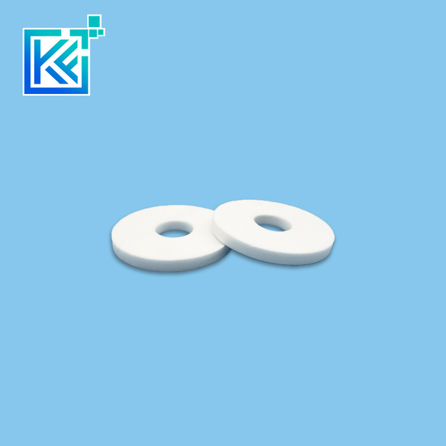 Manufacturer Customization Wear-Resistant Heat-Treatment Anti-Corrosion Insulation Sintering Round Alumina Industrial Structure Ceramic Rings Washers