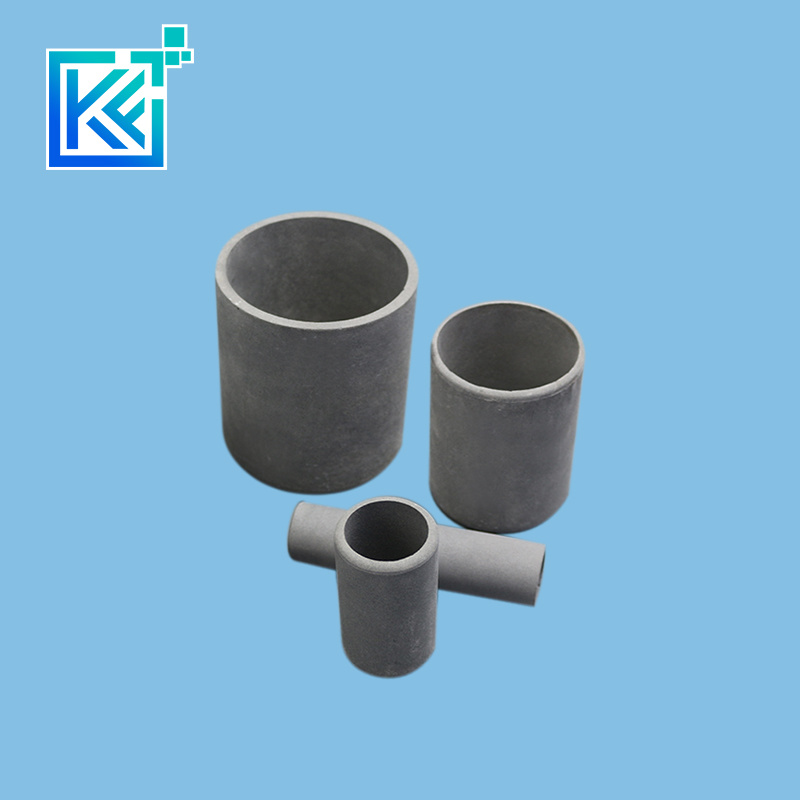 Manufacturer Precision Customerization High Temperature Resistance Thermal Shock Resistance Silicon Carbide Melting Preheating Crucible