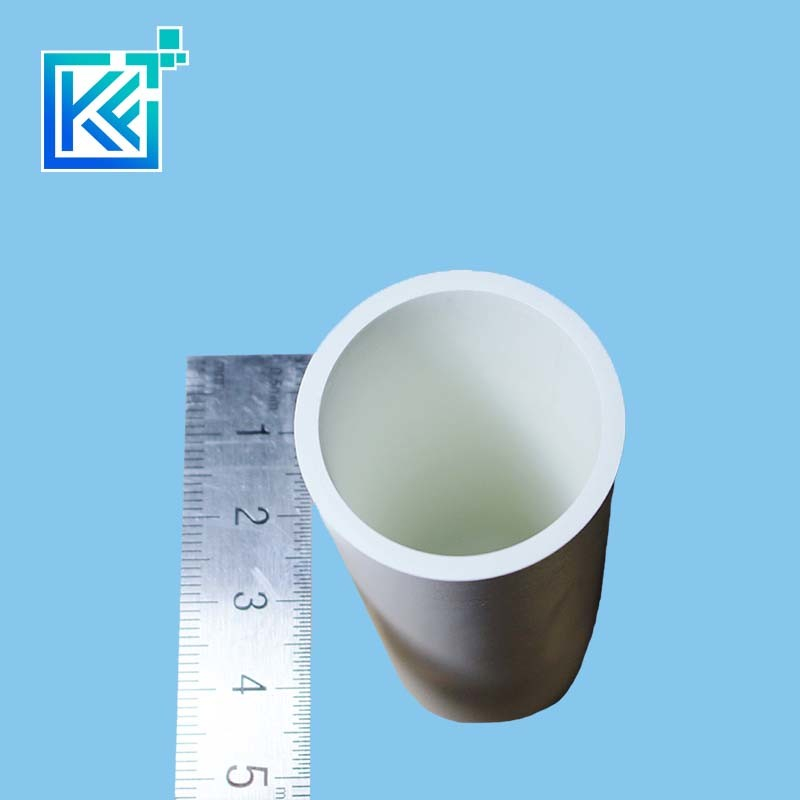 Manufacturer Customerization Wear-Resistant Anti-Corrosion Heat-Treatment Sintering Mechanical One-Head Sealed Magnesia Industrial Ceramic Tubes Pipes