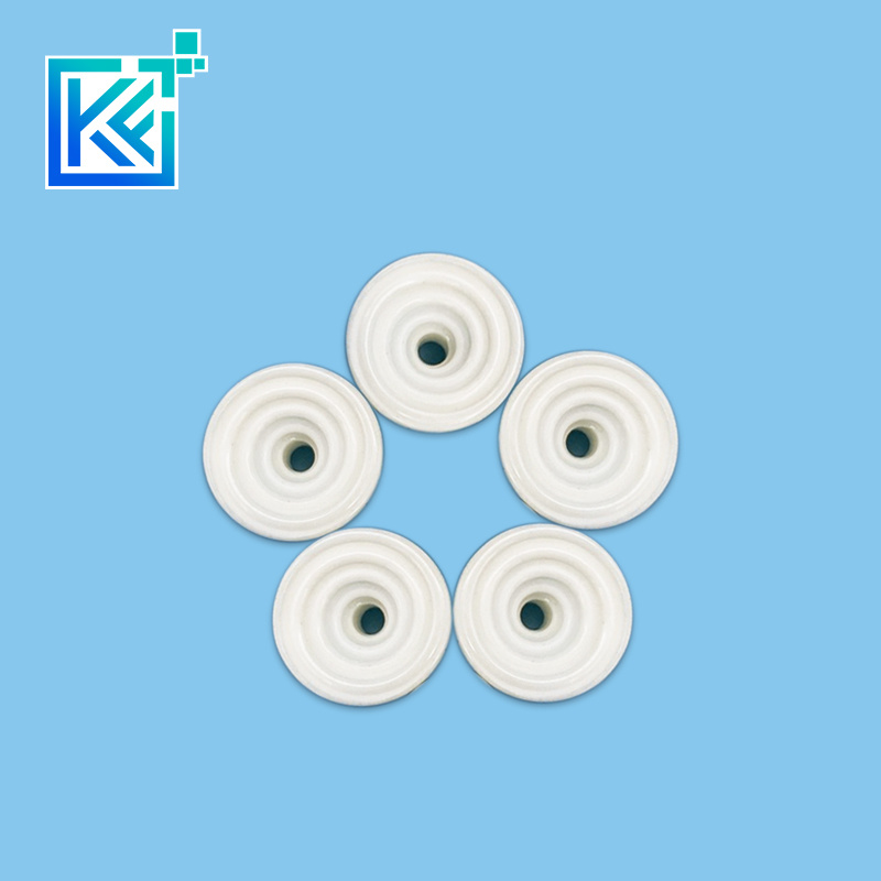 Manufacturer Customization Wear-Resistant Anti-Corrosion Heat-Dissipation Mechanical MGO Magnesia Industrial Ceramic Structure Components Tubes Flanges