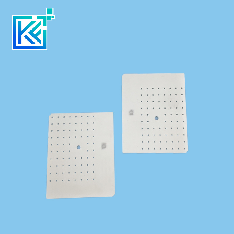 Manufacturer Customization Wear-Resistant Anti-Corrosion Heat-Dissipation Insulator Adsorption Square Alumina Industrial Ceramic Honeycom Filter Plates