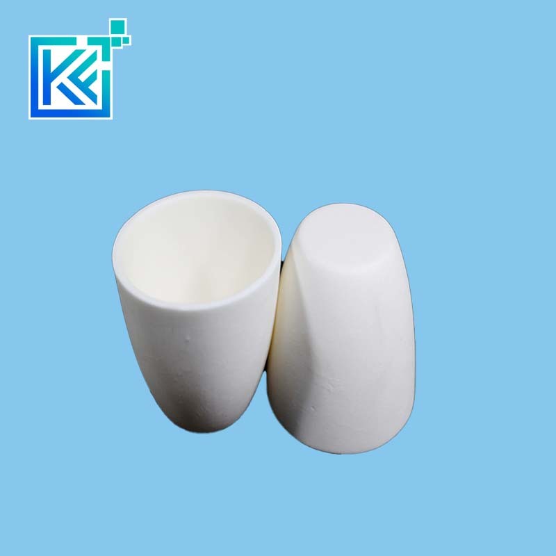 Manufacturer Customerization Wear-Resistant Anti-Corrosion Heat-Treatment Refractory Insulation Evaporation Round Arc Cylindrical Alumina Ceramic Crucibles