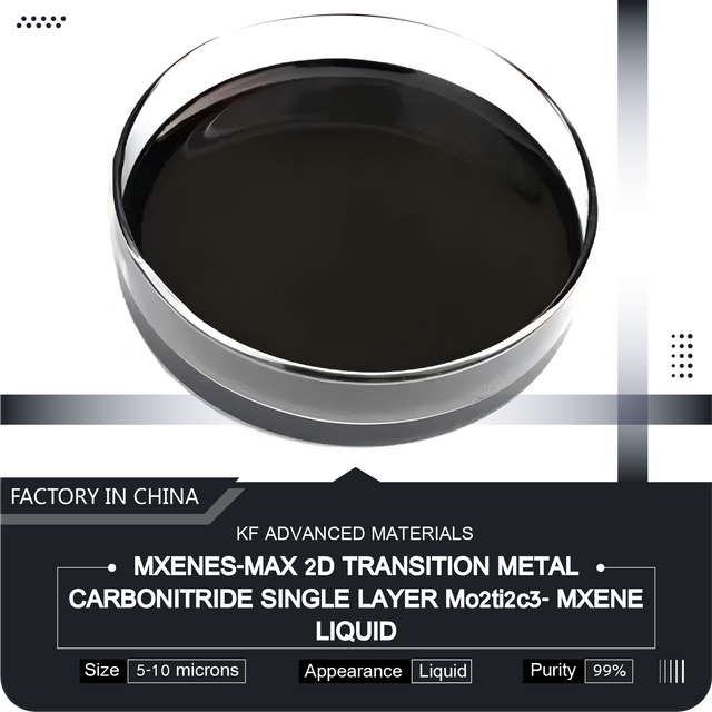 Mxenes-Max 2D Transition Metal Carbonitride Single Layer Cr2ctx Mxene Liquid