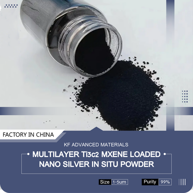 Mxenes-Max 2D Transition Metal Carbonitride V2aln Max Phase Material Powder