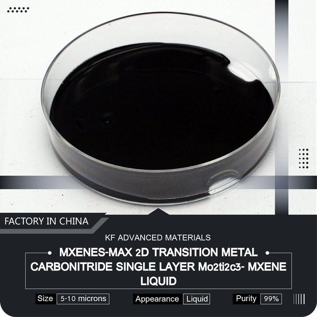 Mxenes-Max 2D Transition Metal Carbonitride Single Layer Cr2ctx Mxene Liquid